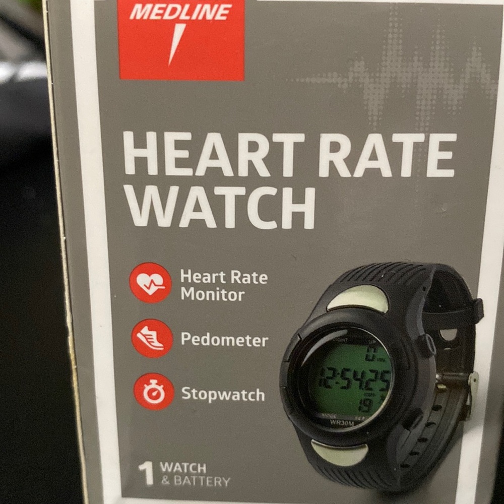 Medline Heart Rate Watch NWOT